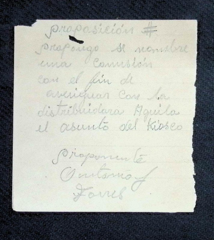 Proposiciones Comité Pro-Candidata