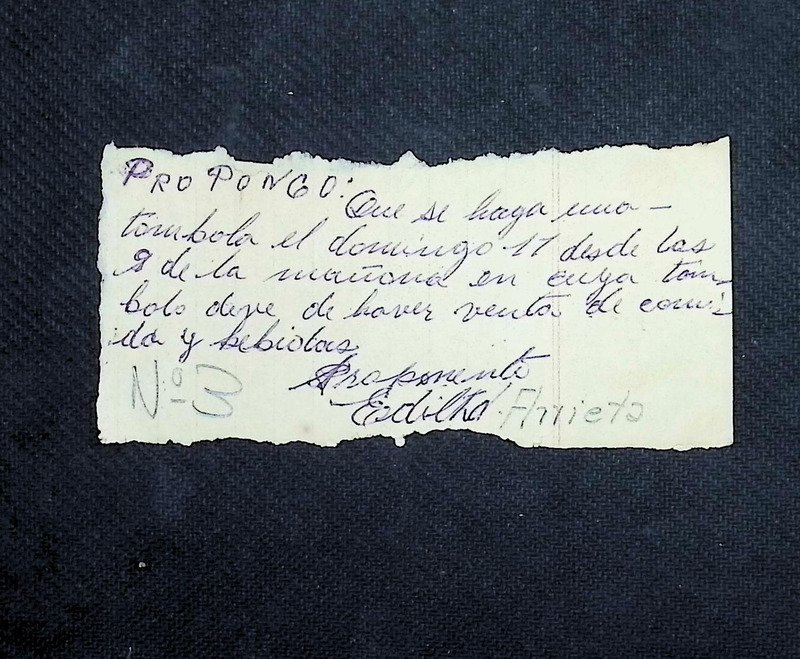 Proposiciones Comité Pro-Candidata