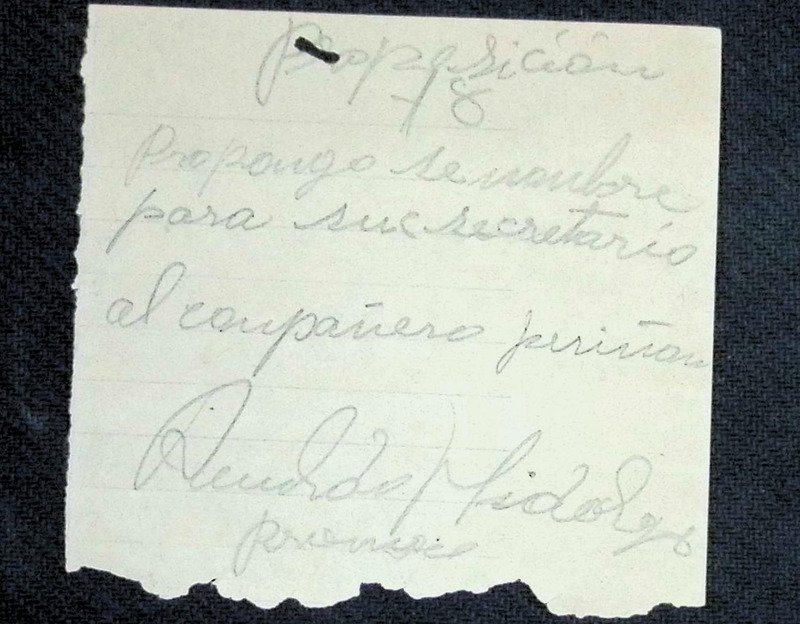 Proposiciones Comité Pro-Candidata