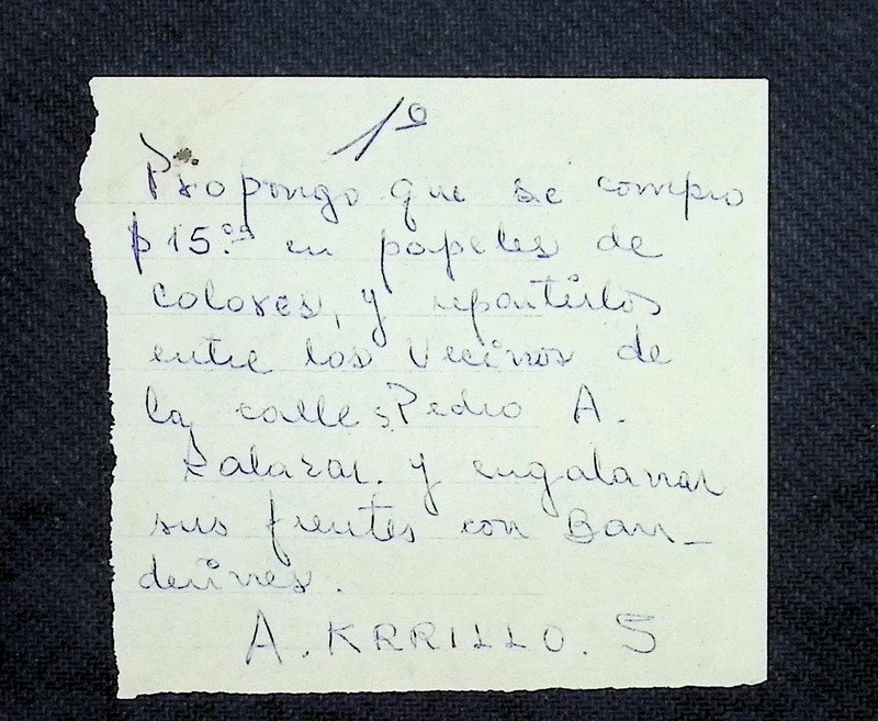 Proposiciones Comité Pro-Candidata