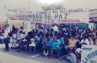 Evento en defensa de la cumidad marlinda y el territoiro frente Amenazas