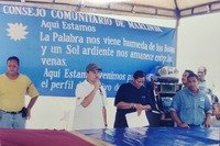Evento en defensa de la cumidad marlinda y el territoiro frente Amenazas