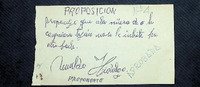 Proposiciones Comité Pro-Candidata