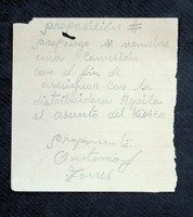 Proposiciones Comité Pro-Candidata