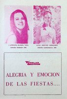 Programa oficial - concurso de belleza