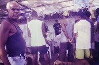 Reunion de seguridad entre la comunidad de marlinda y la Policia Nacional