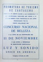Programa oficial - concurso de belleza